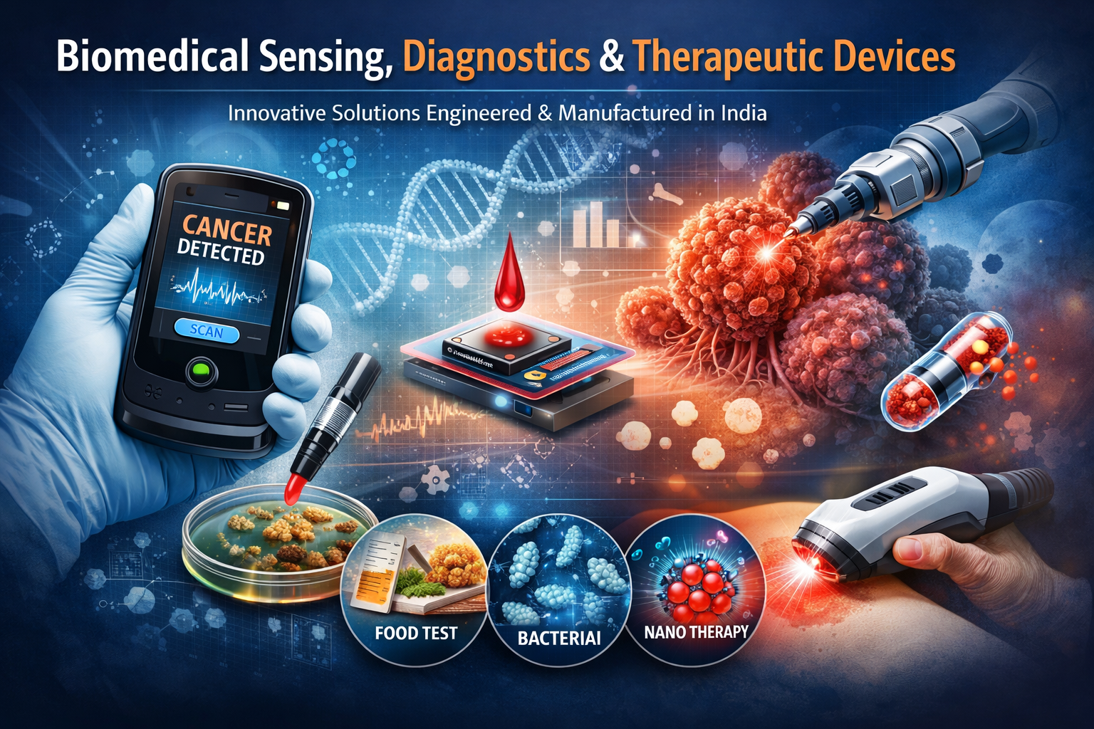 Biomedical sensing and diagnostics